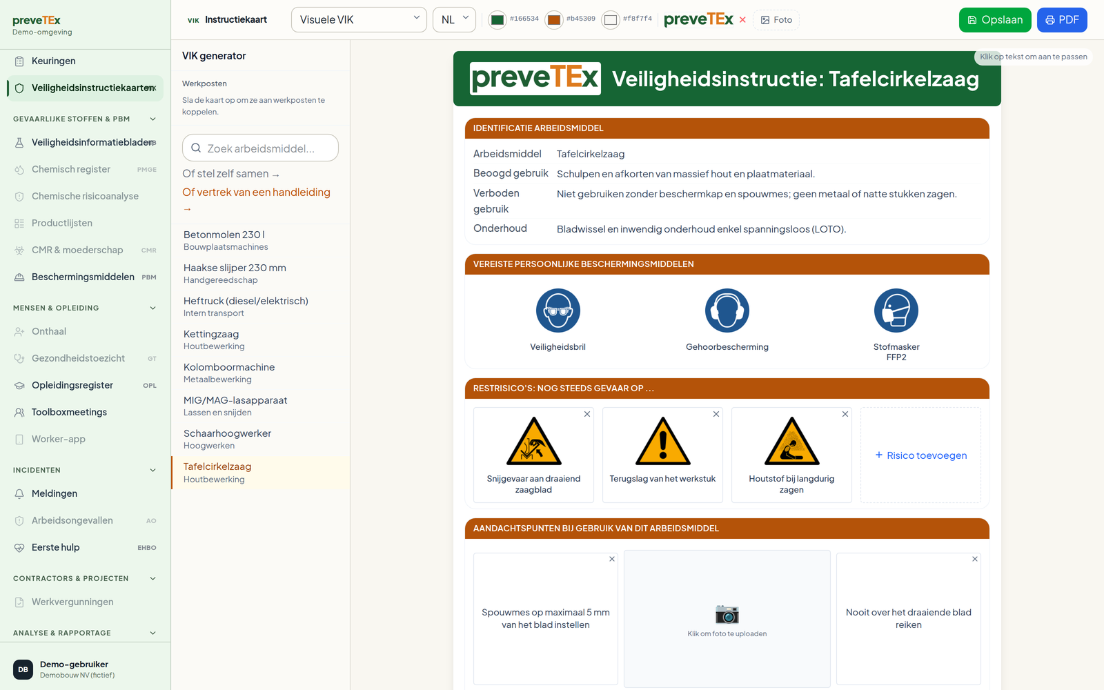 Instructiekaarten (VIK)